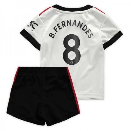 Manchester United B.Fernandes 8 Børn Udebane 2022-23 - Fodboldtrøjer (S/S) Manchester United B.Fernandes 8 Børn Udebane 2022-23 - Fodboldtrøjer (S/S)